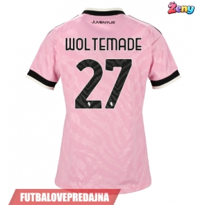Lacne Ženy Futbalové dres Juventus Nick Woltemade #27 2026-27 Krátky Rukáv - Preč